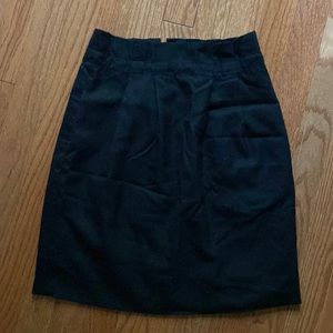 J. Crew Pleated Wool Skirt